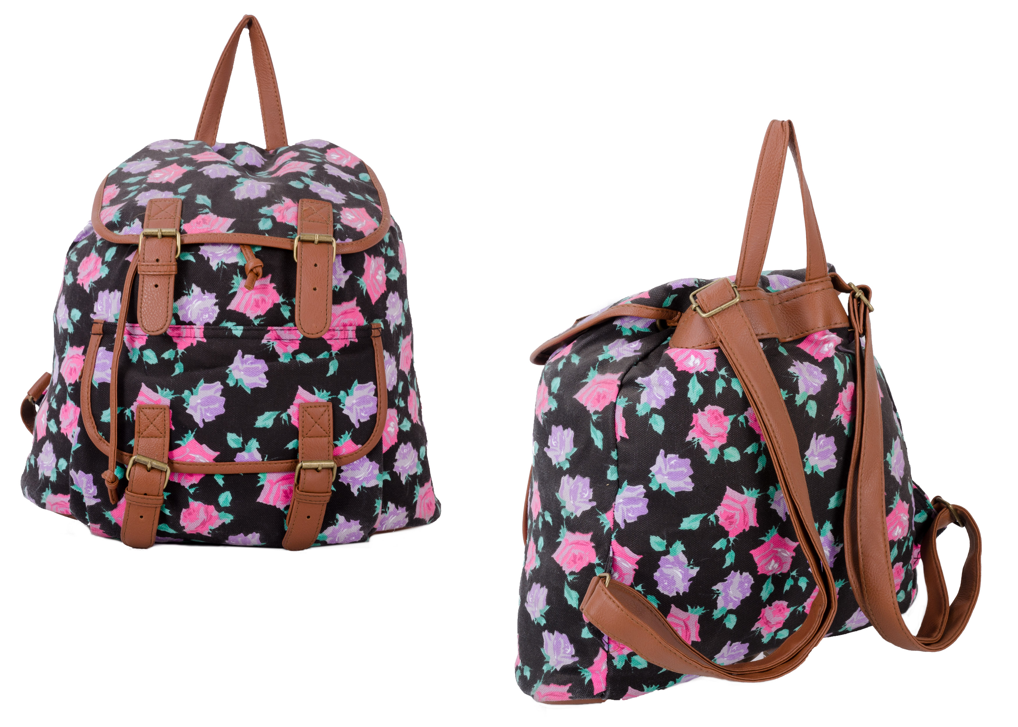 (image for) HB-C-FP-03 Rose backpack w/ PU straps